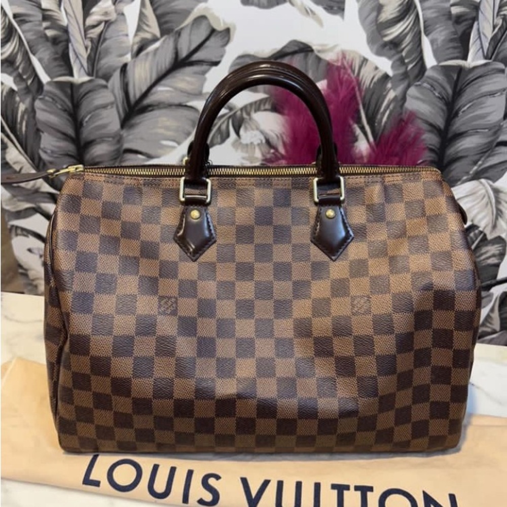 Louis Vuitton Speedy 35- Damier Ebene